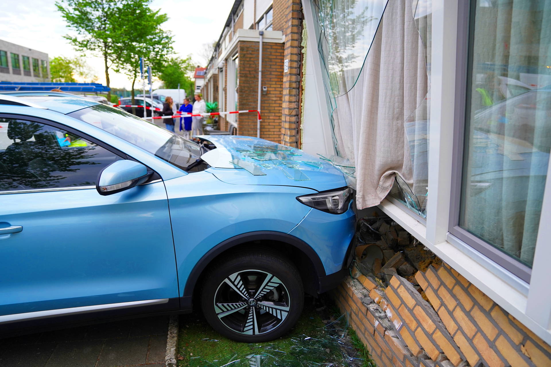 Automobilist ramt woning