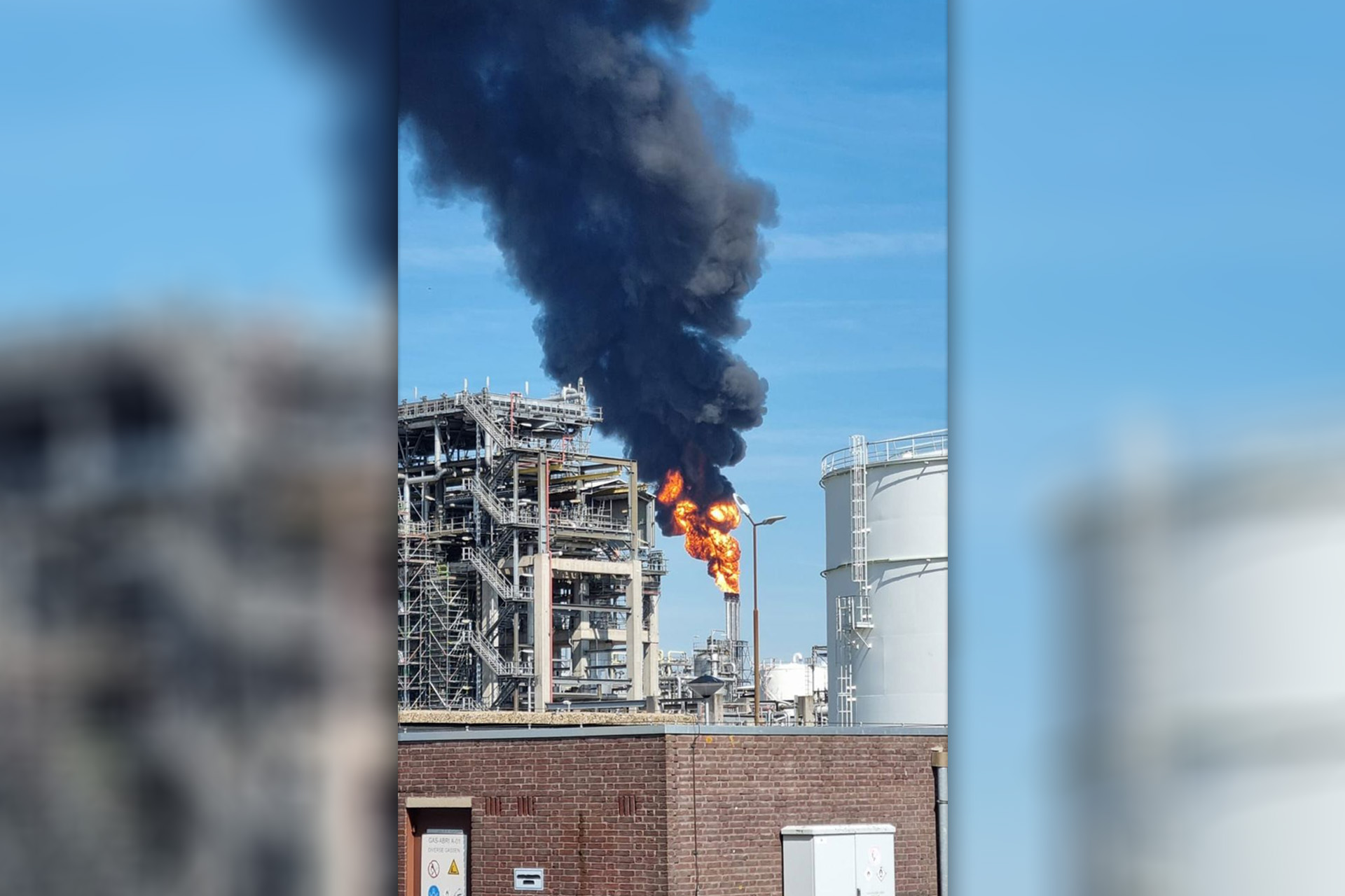 UPDATE: Grote brand blijkt fout door stroomdip tijdens affakkelen