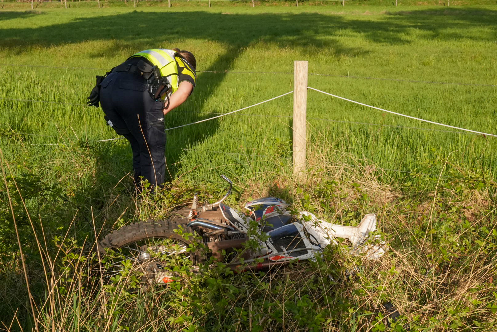 Motorrijder komt om het leven bij ongeluk