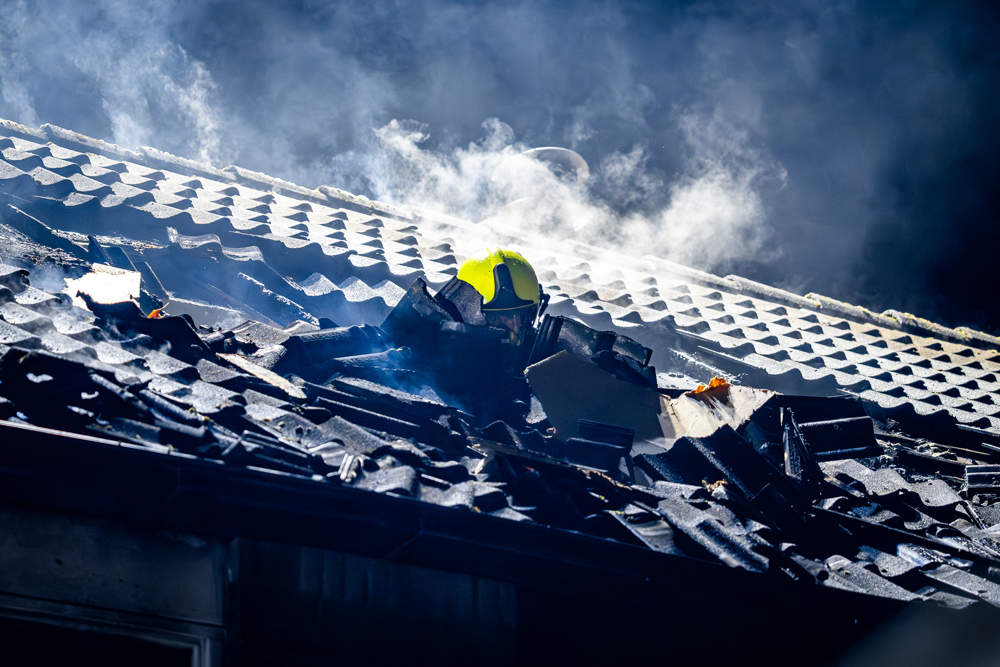 Felle woningbrand zorgt voor grote schade