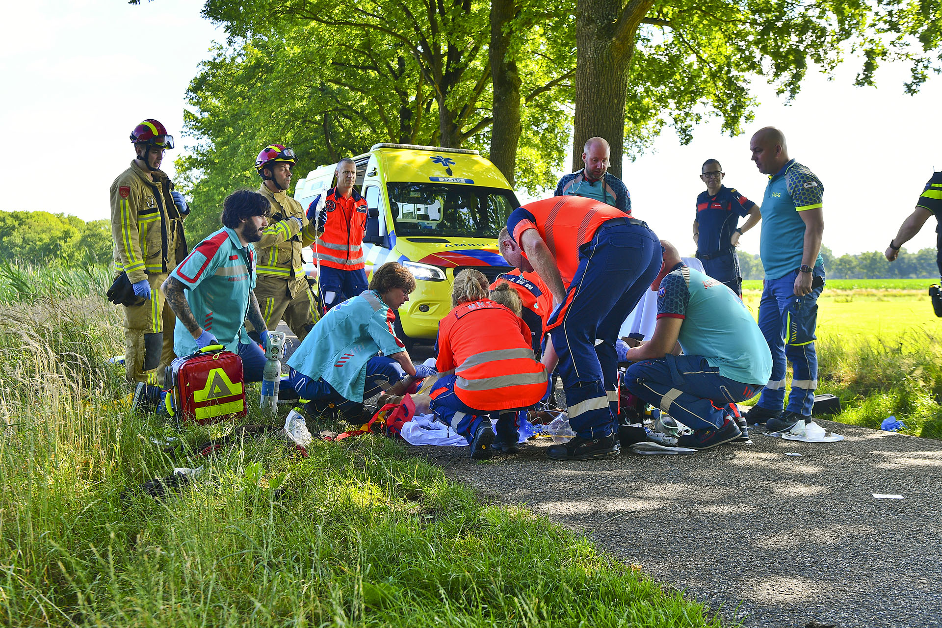 Man zwaargewond nadat paarden voor koets op hol slaan