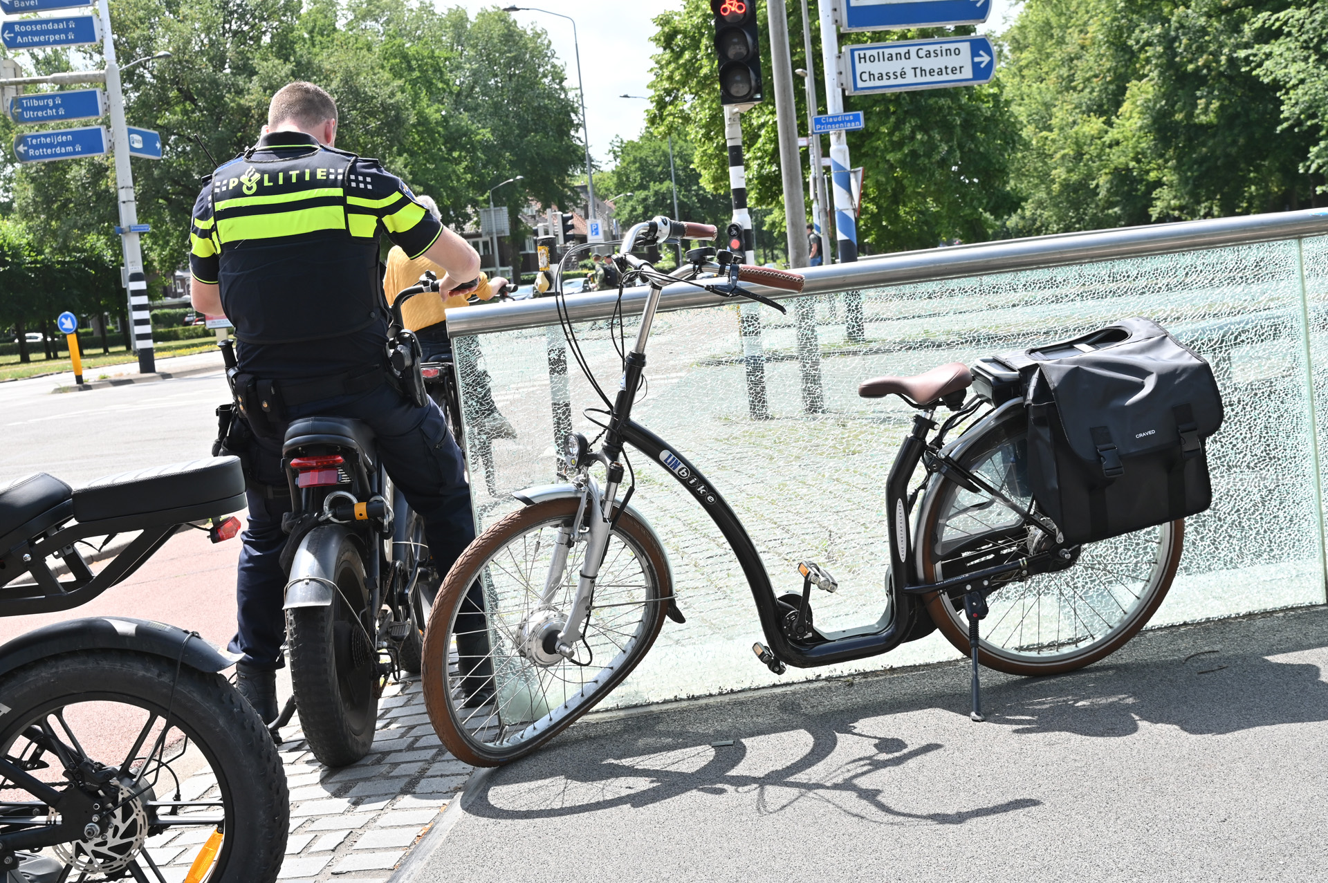 Fietsster gewond na botsing met fatbike-bestuurster
