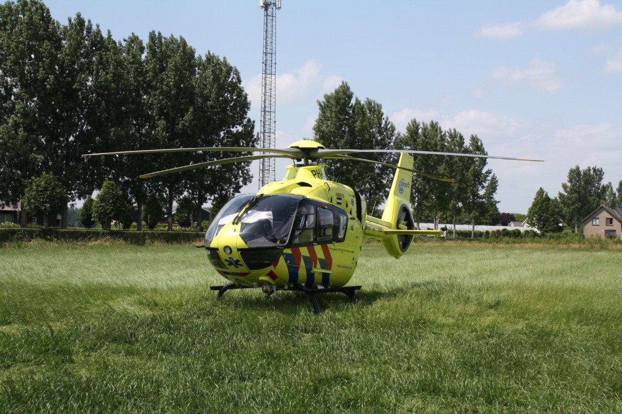 Fietser zwaargewond bij ongeval