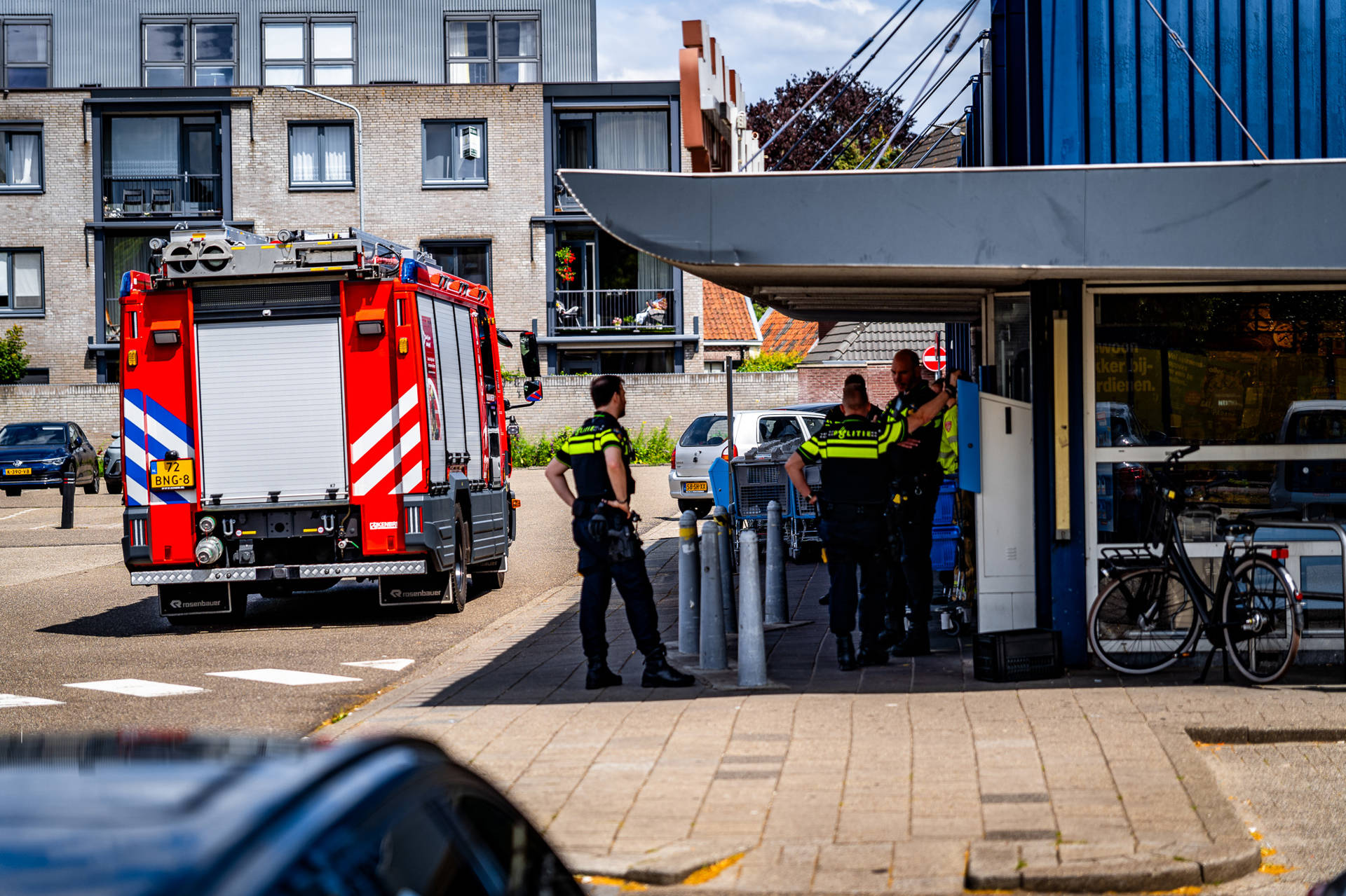 Albert Heijn in Veghel korte tijd ontruimd na melding gaslucht