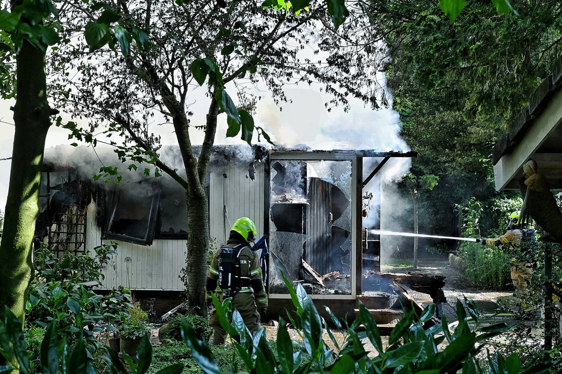 Gasexplosie verwoest chalet, buurt diep geschokt: ‘Het ging zó snel’