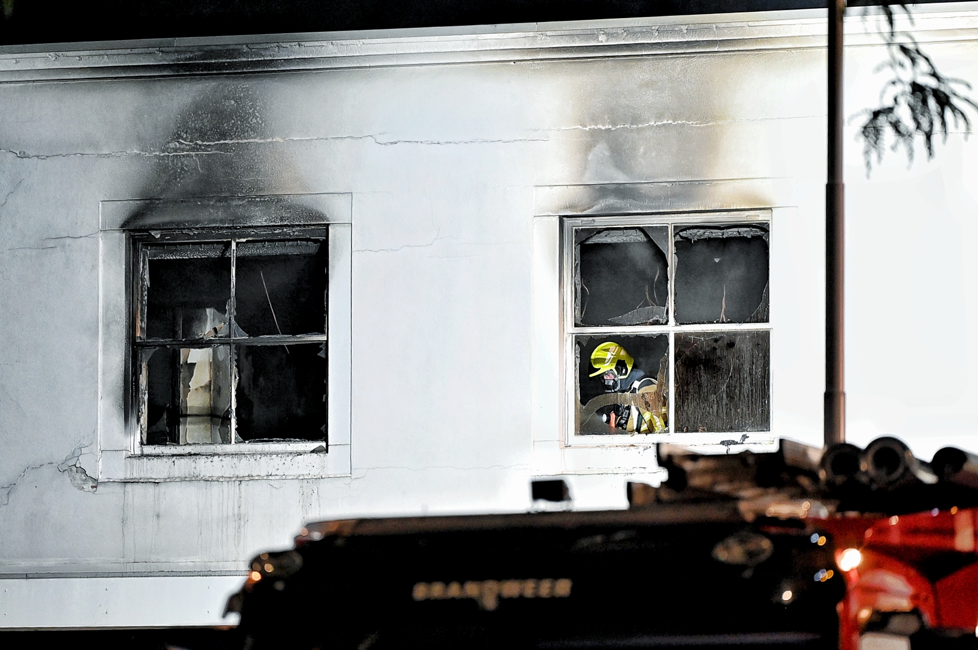 Grote brand in leegstaand gebouw waar geregeld daklozen slapen