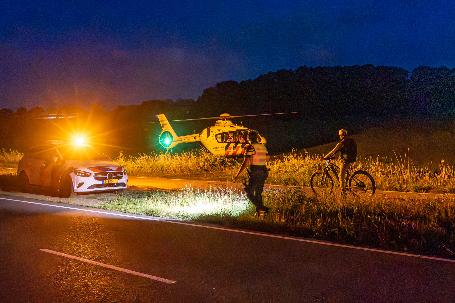 Jongeman gewond na ongeval bij woning