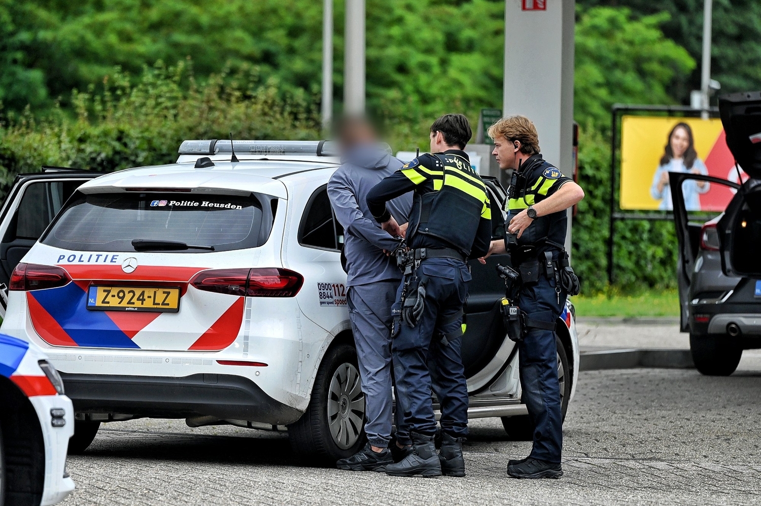 Bedreiging leidt tot grote politieactie en arrestatie