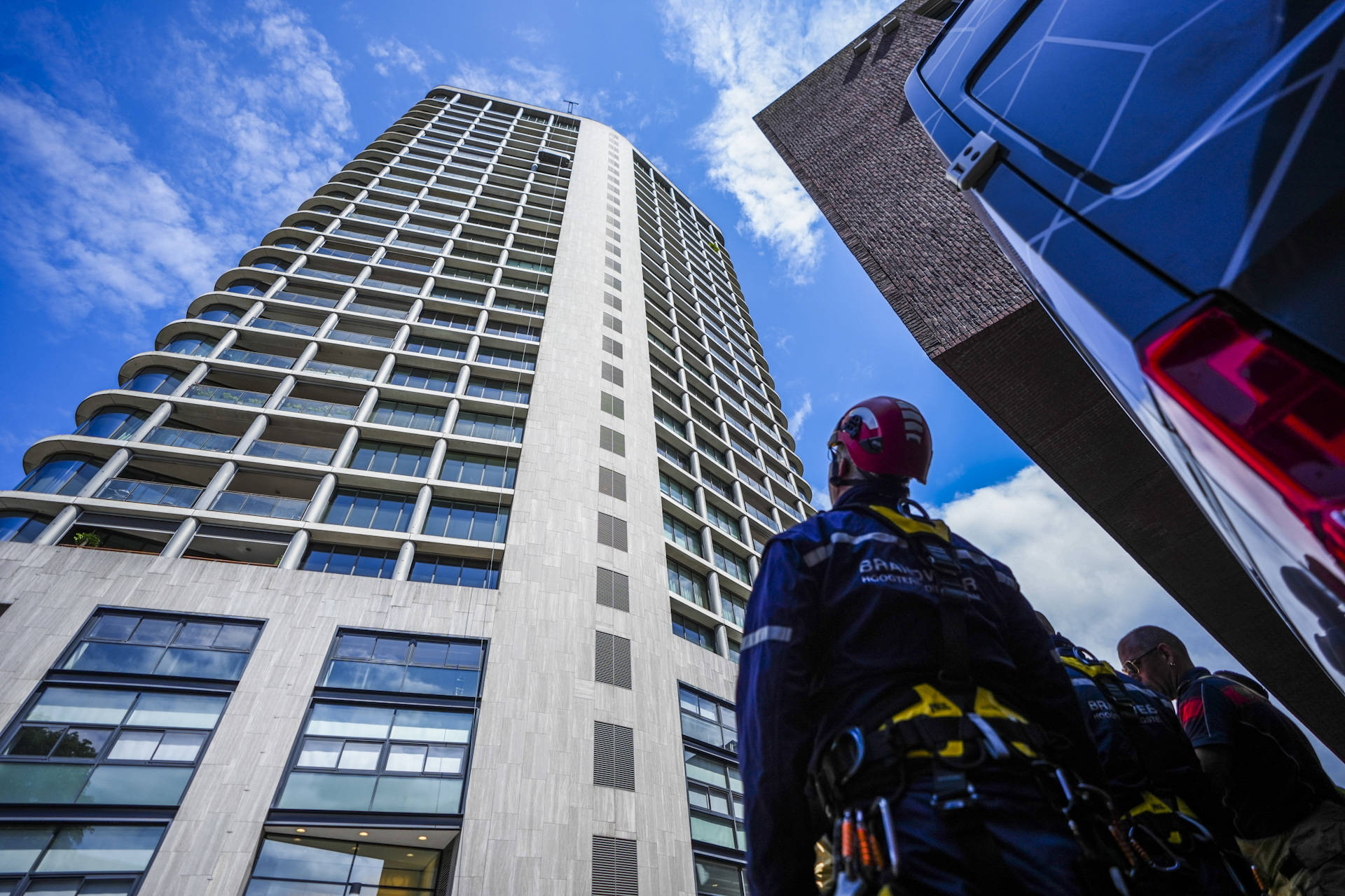 Glazenwasser maakt beangstigende momenten mee