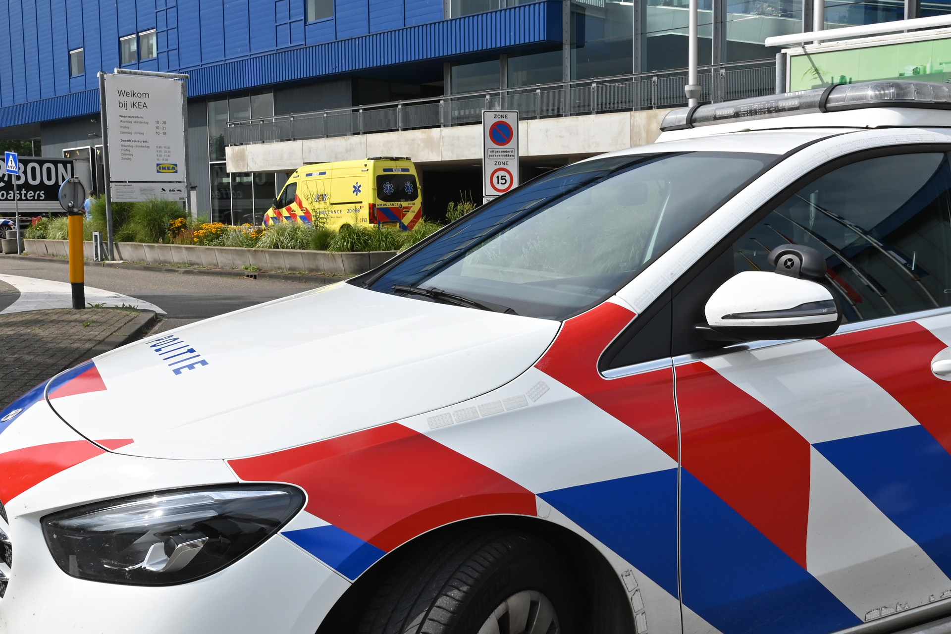 Jongen (7) aangereden in parkeergarage IKEA