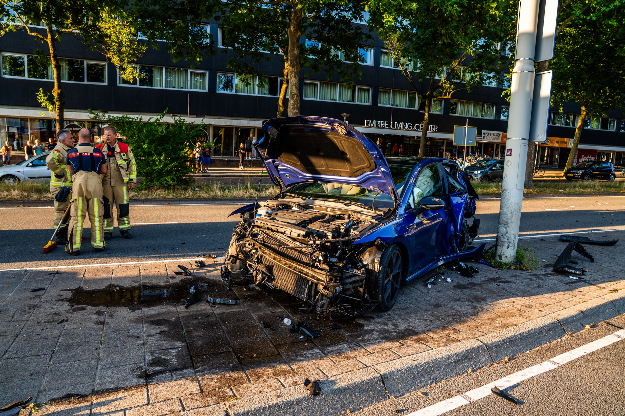 Bestuurder heeft engeltje op schouder bij ernstig ongeval
