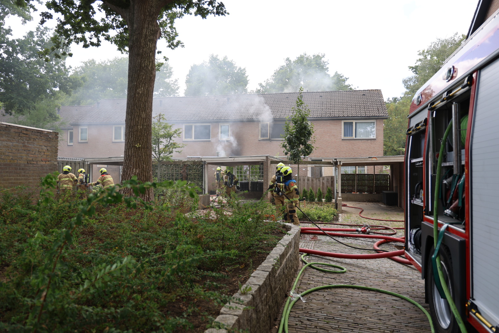Voor derde keer flinke brand in dezelfde woning