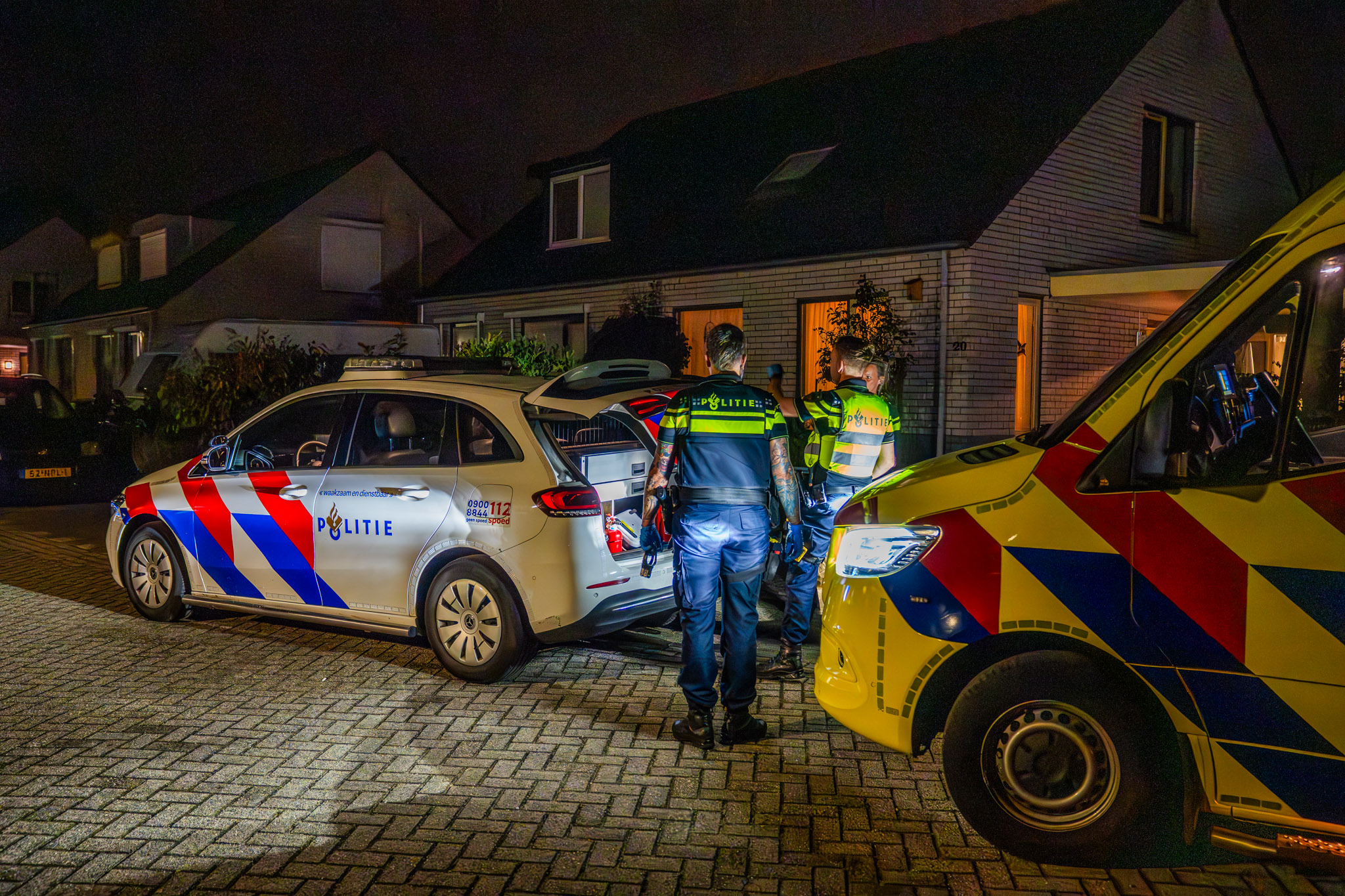 Vrouw (83) neergesto­ken in woning, echtgenoot (83) aangehou­den