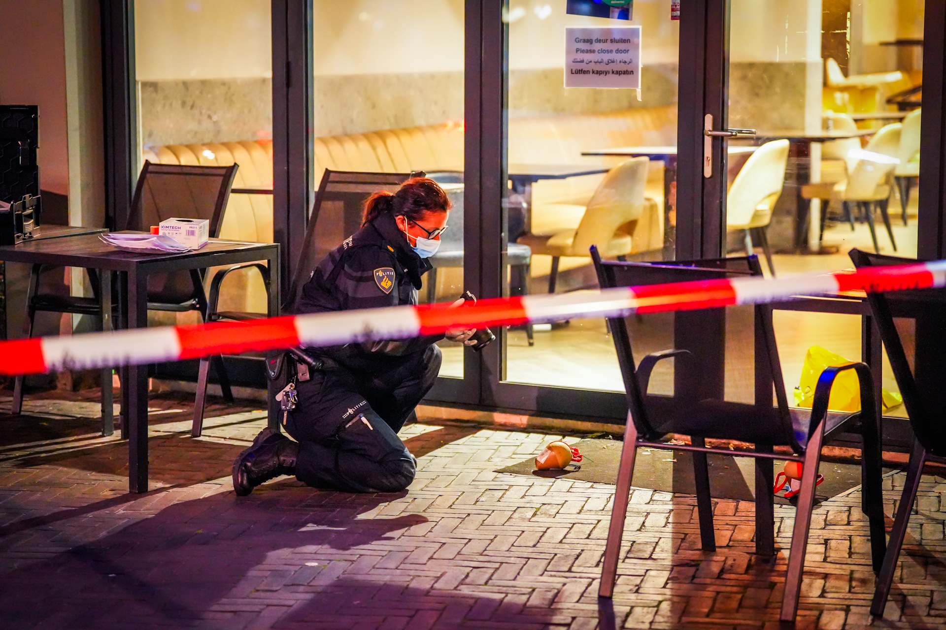 Aanslag op viswinkel mislukt, dader betrapt met kan benzine