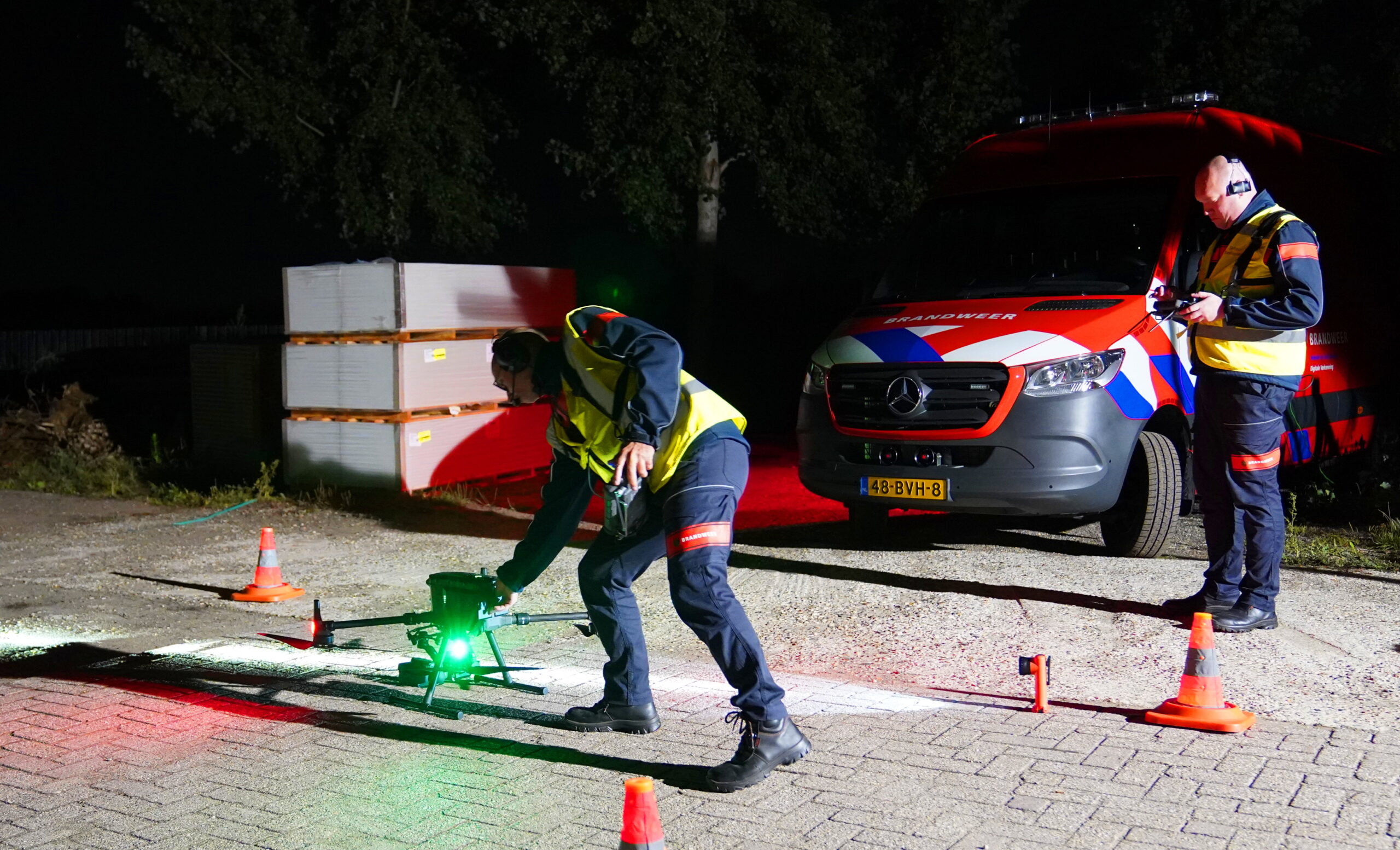 Jongetje in het donker in maisveld: politie tuigt zoekactie op