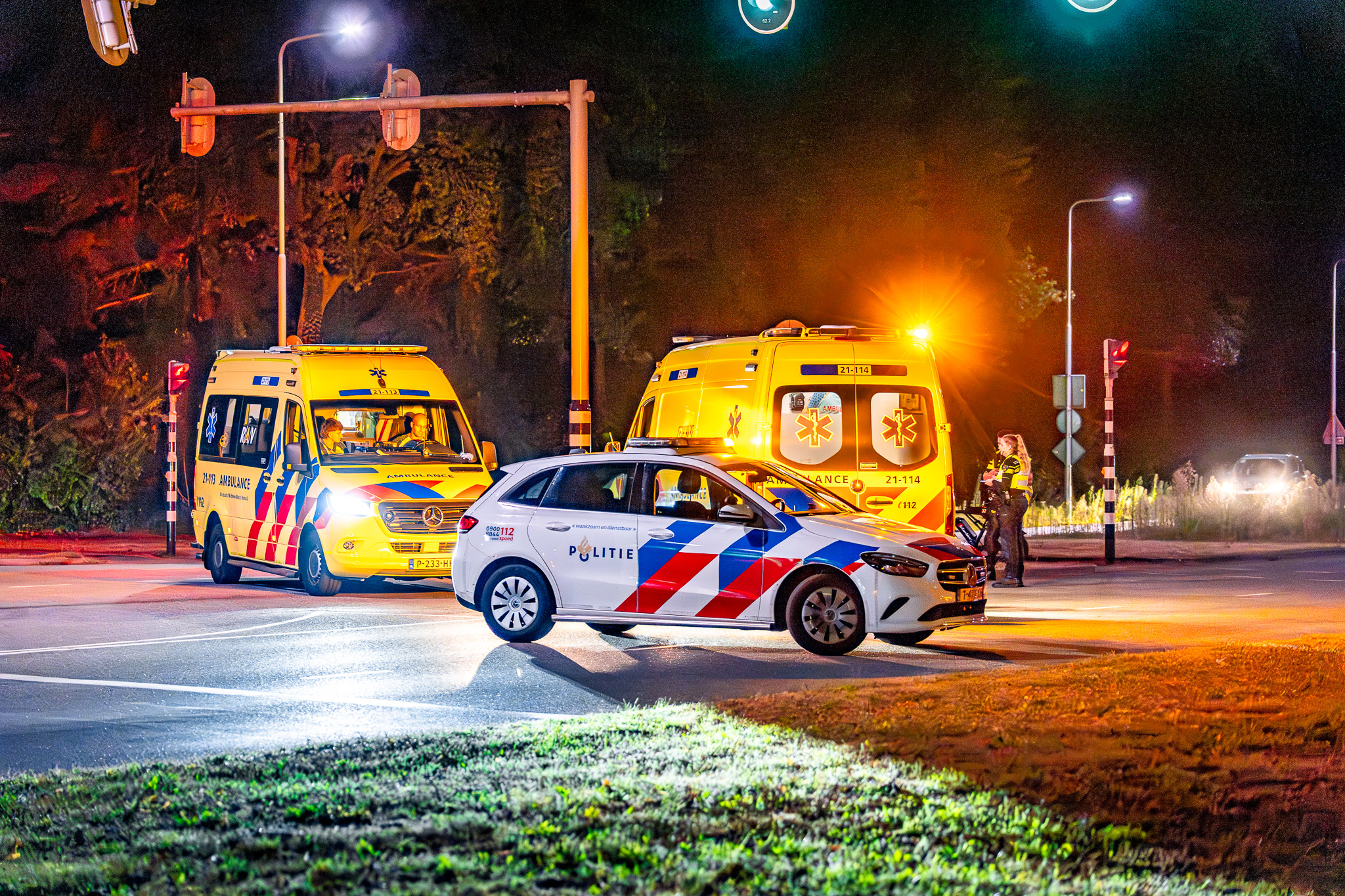 Bestuurder van fatbike gewond door aanrijding met auto