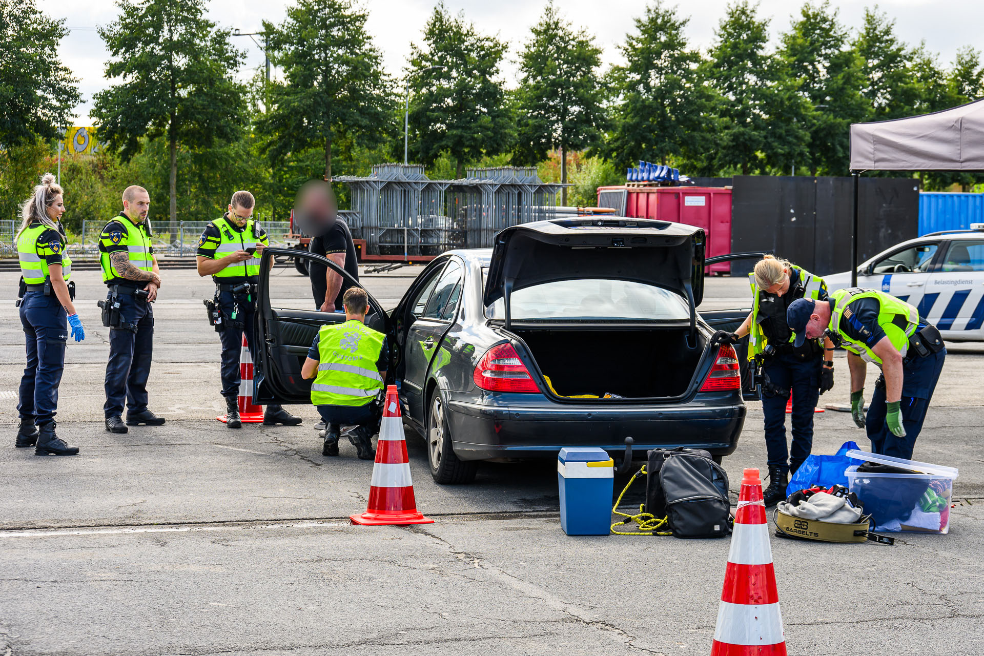 Tientallen boetes bij verkeerscontrole uitgevoerd door politieopleiding