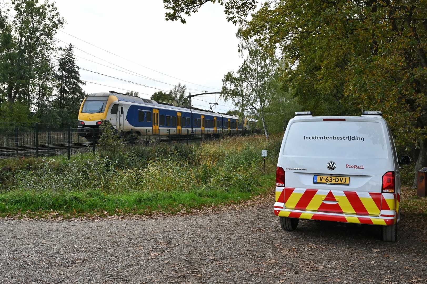 Hond overleden bij aanrijding met trein