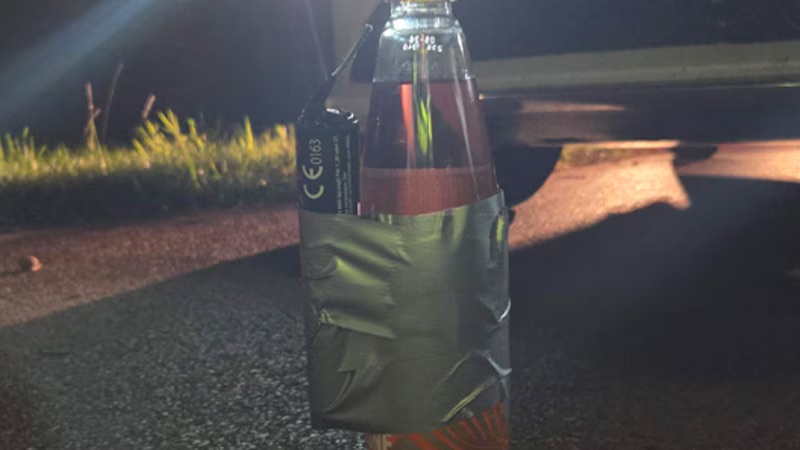 Politie vindt zwaar explosief en vuurwerk bij tieners