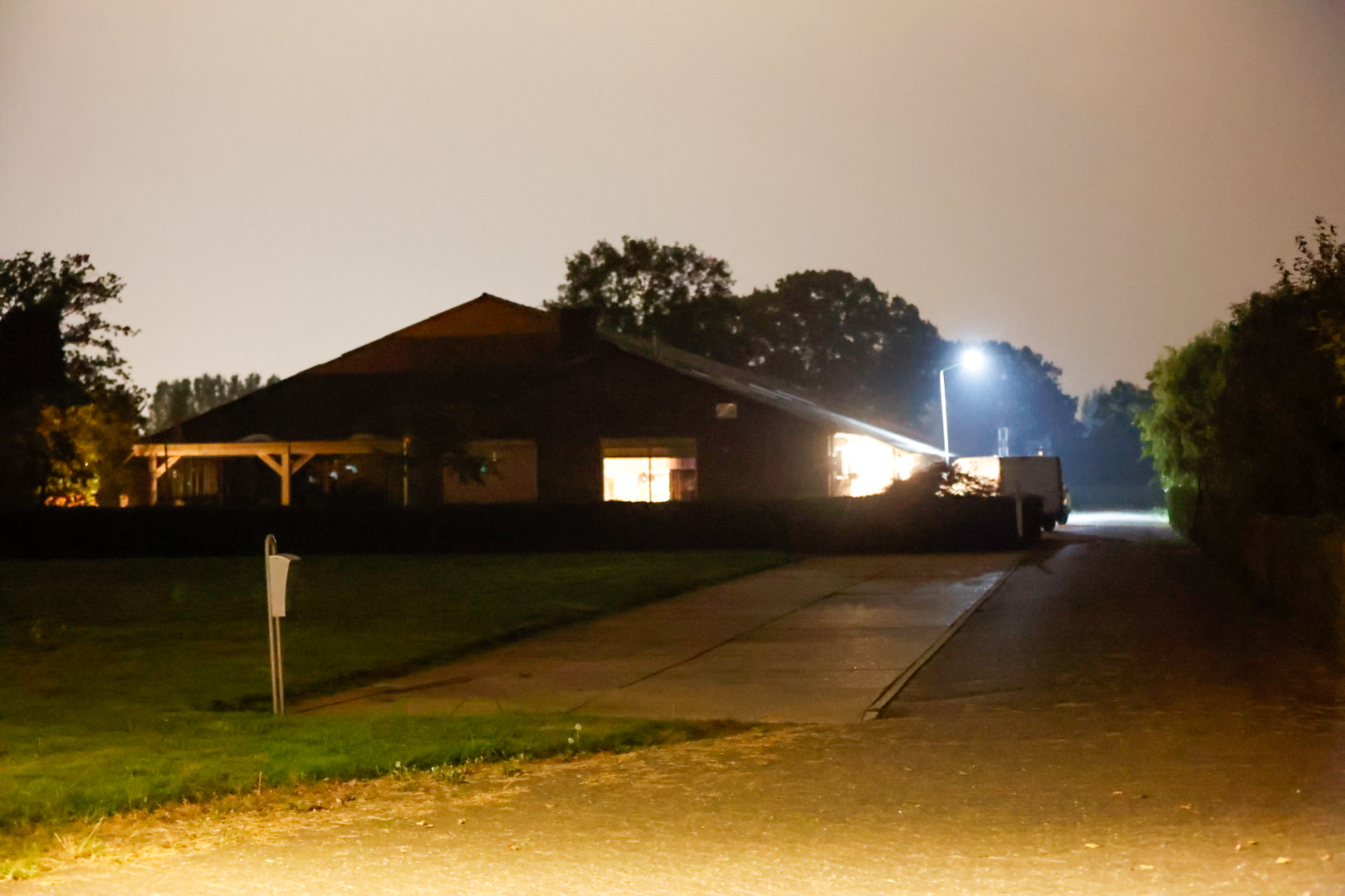 Gewapende woningoverval door gemaskerde mannen