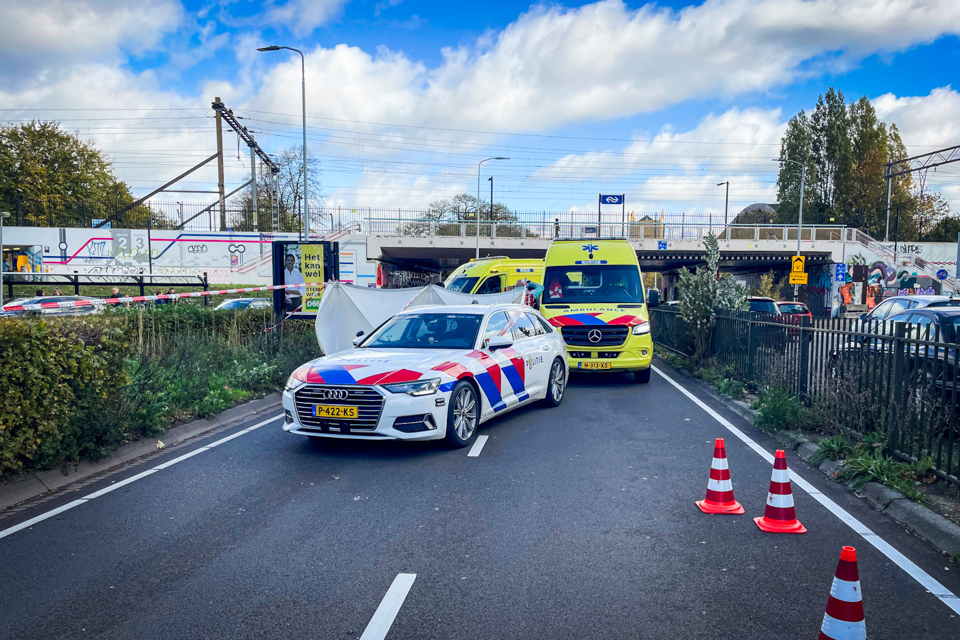 Voetganger overleden na aanrijding met auto