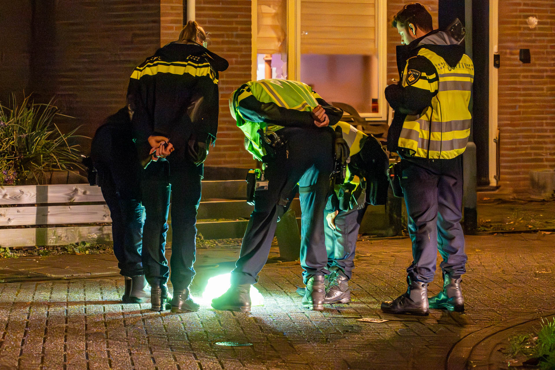 Woning beschadigd door explosie