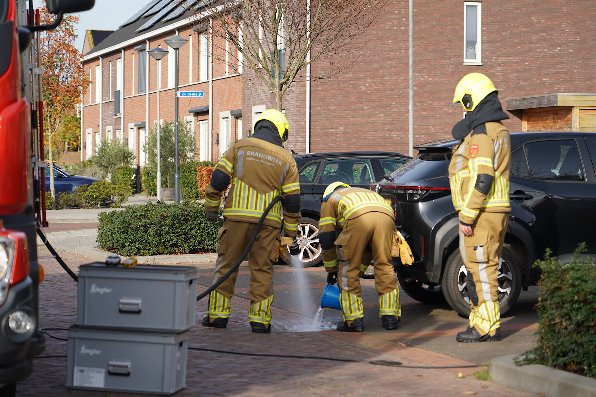 Vrouw gewond na mengen van schoonmaakmiddelen in woning