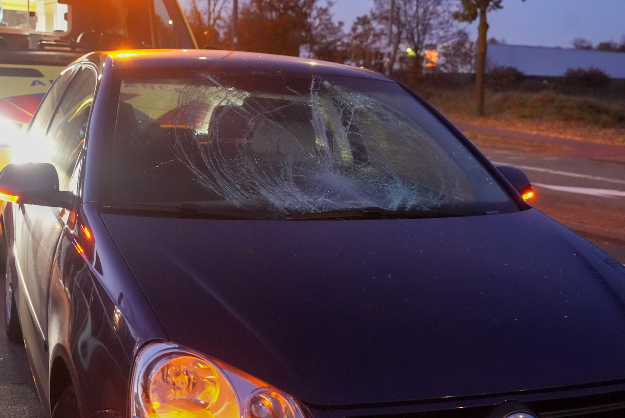 Fietser gewond na aanrijding met auto