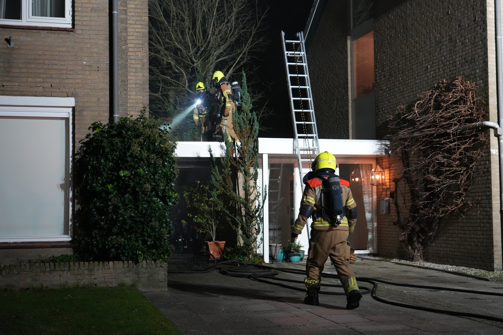 Keukenbrand op kerstavond snel onder controle