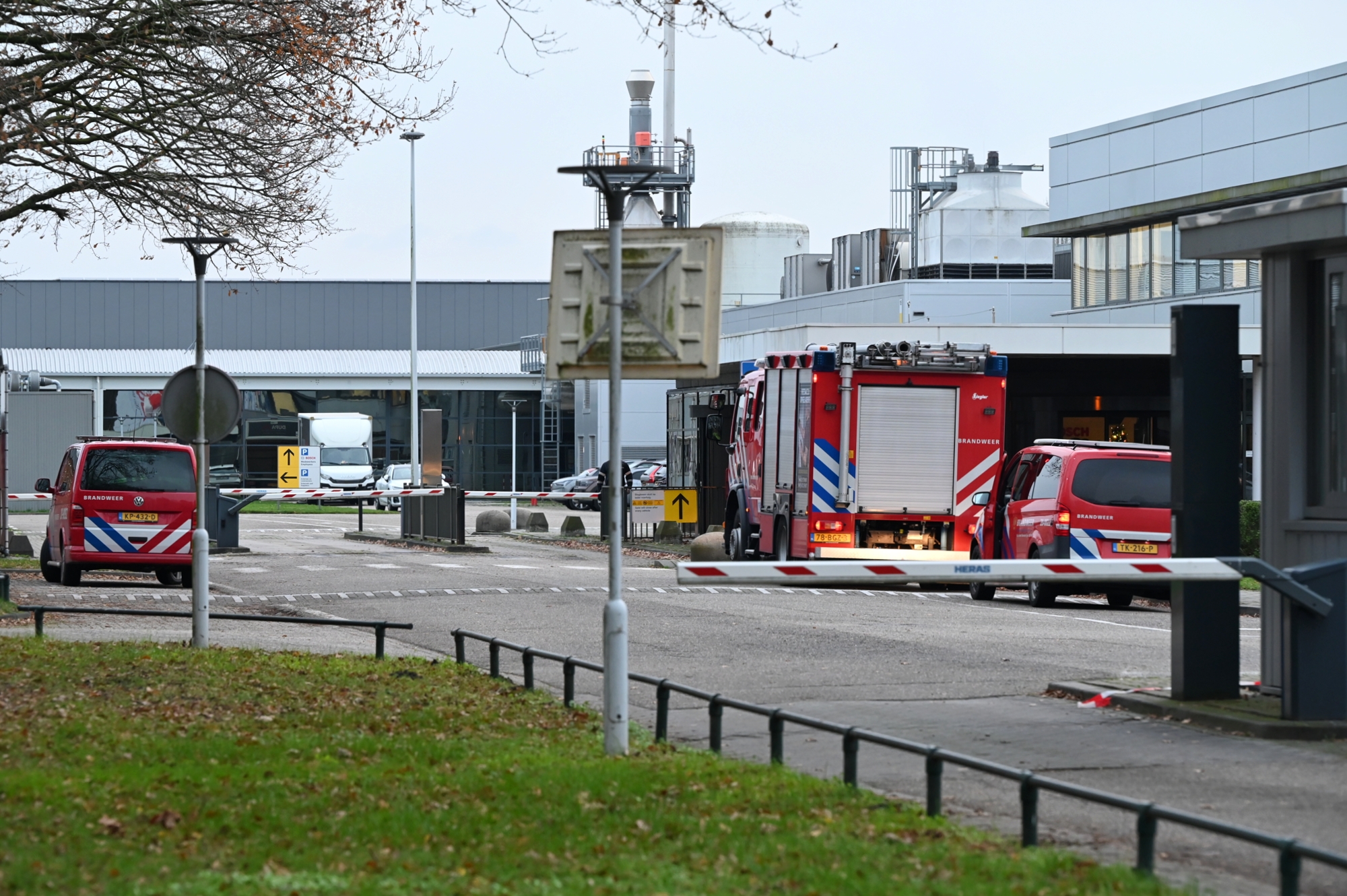 Oogklachten na ammoniaklekkage bij bedrijf