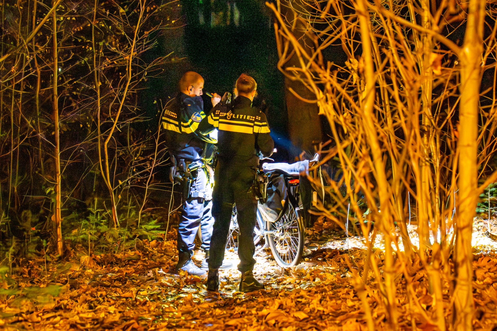 Zoekactie na vondst fiets met persoonlijke spullen