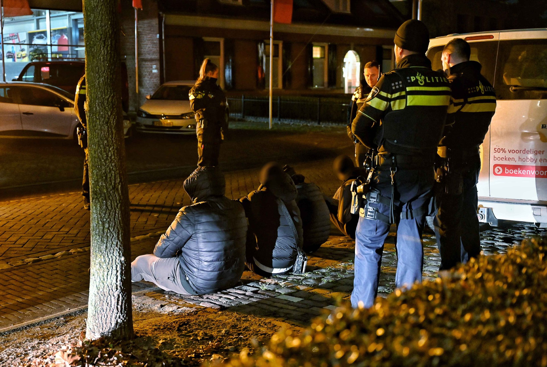 Vier jongeren aangehouden na melding over schietincident