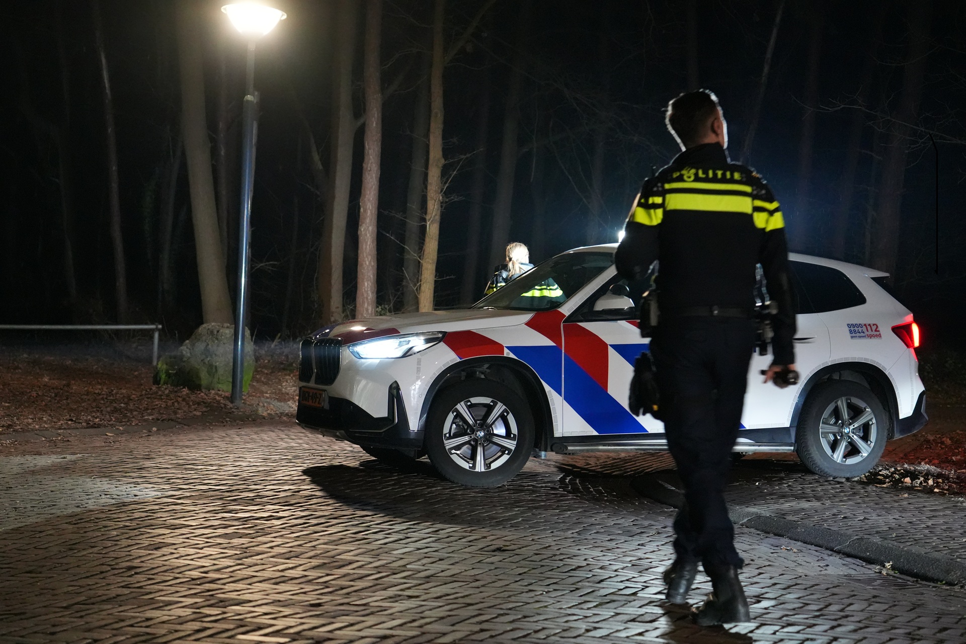 Grote zoekactie na inbraak bij restaurant