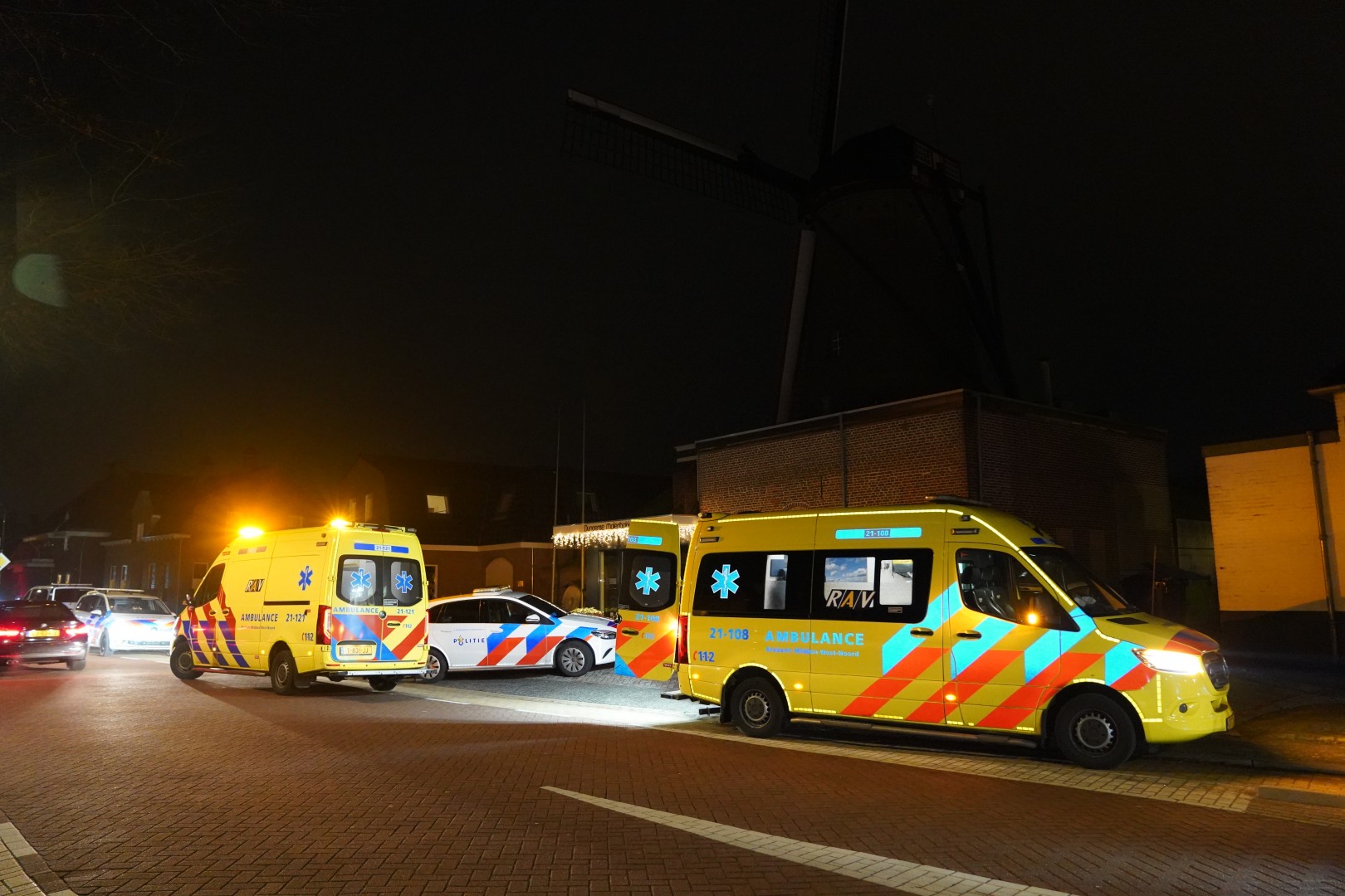 Twee gewonden en aanhouding na steekpartij in woning