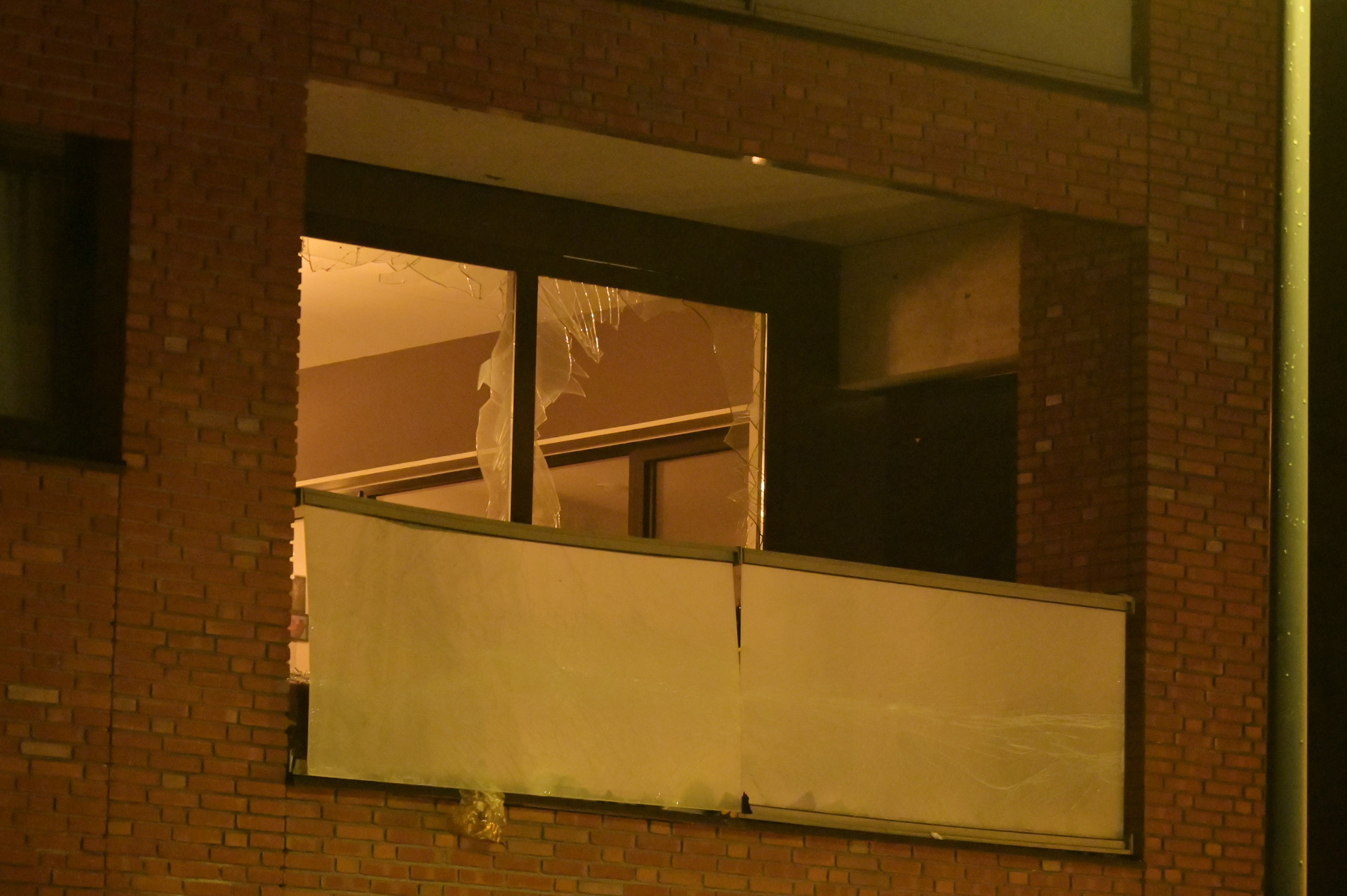 Ruiten gesneuveld door explosie op balkon