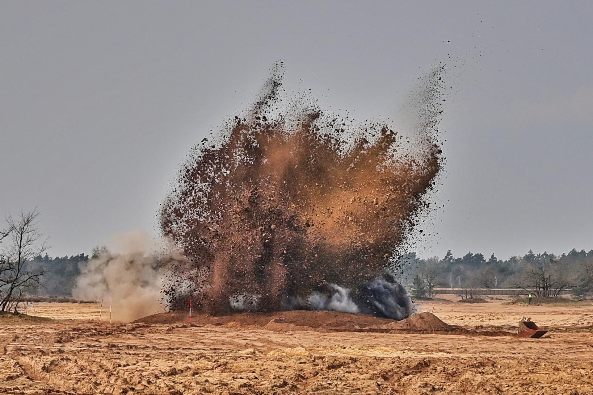Bom van 500 kilo uit Tweede Wereldoorlog tot ontploffing gebracht