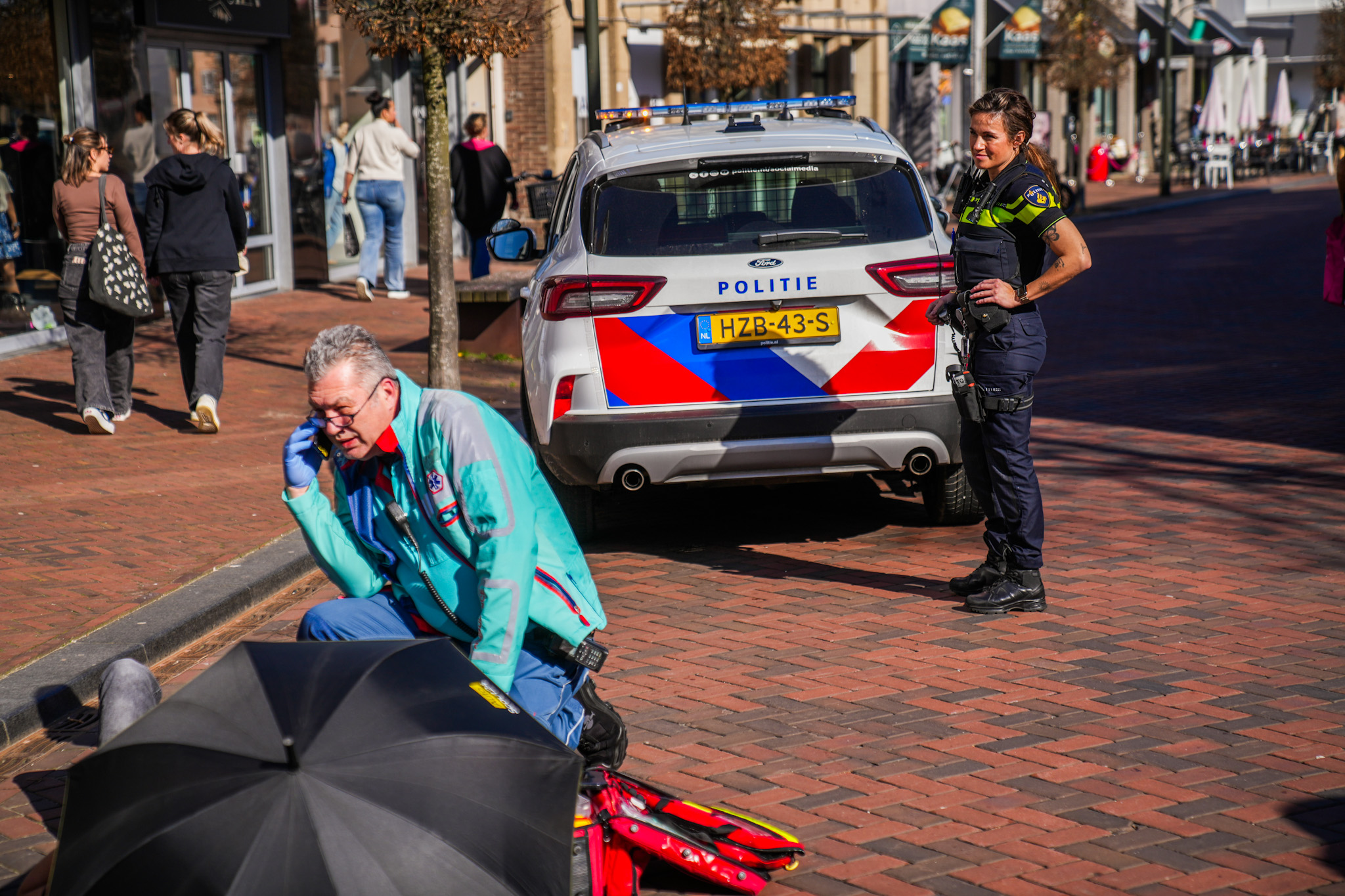 Jongeman gewond na botsing met fatbike