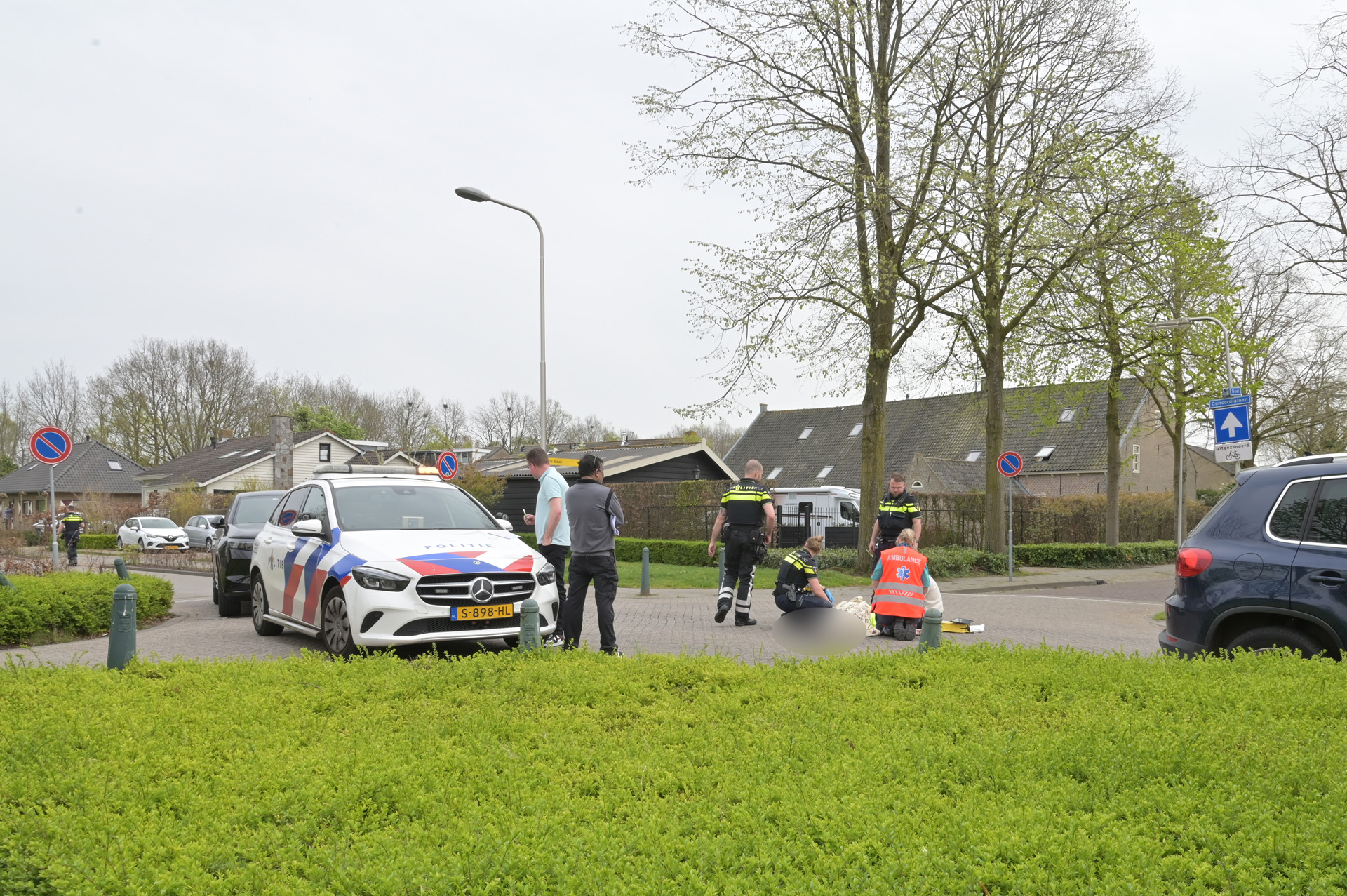 Fietsster gewond na botsing met automobilist