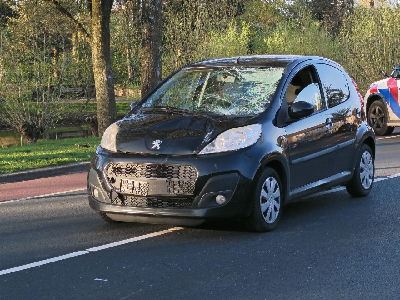 Fietser gewond bij aanrijding met auto