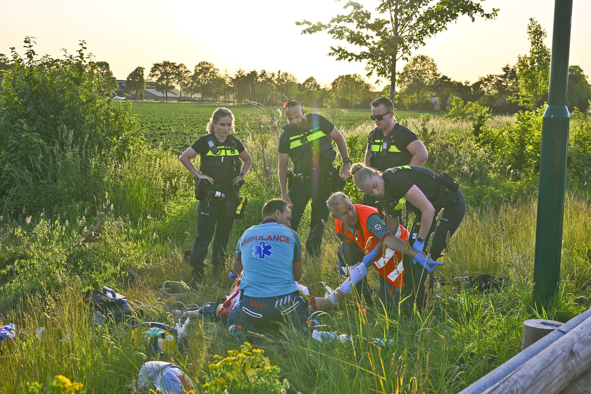 Motorrijder zwaargewond na ongeval