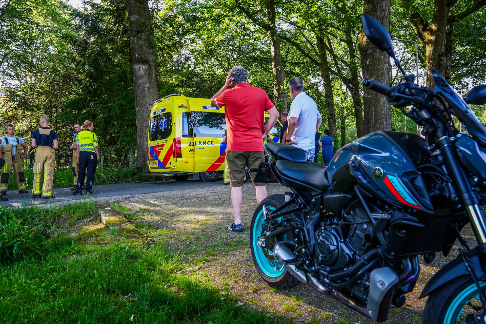 Motorrijder raakt gewond na ongeluk