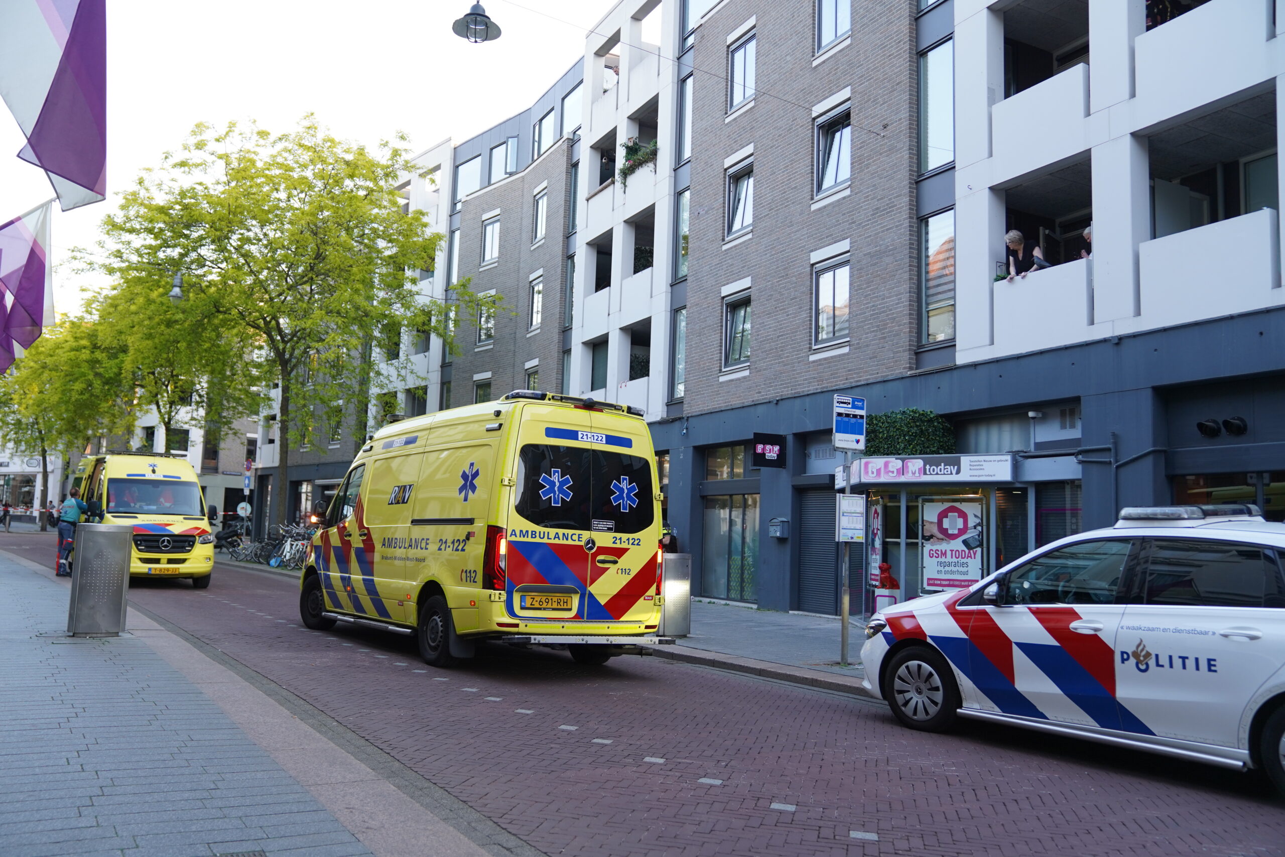Drie gewonden bij steekincident in binnenstad