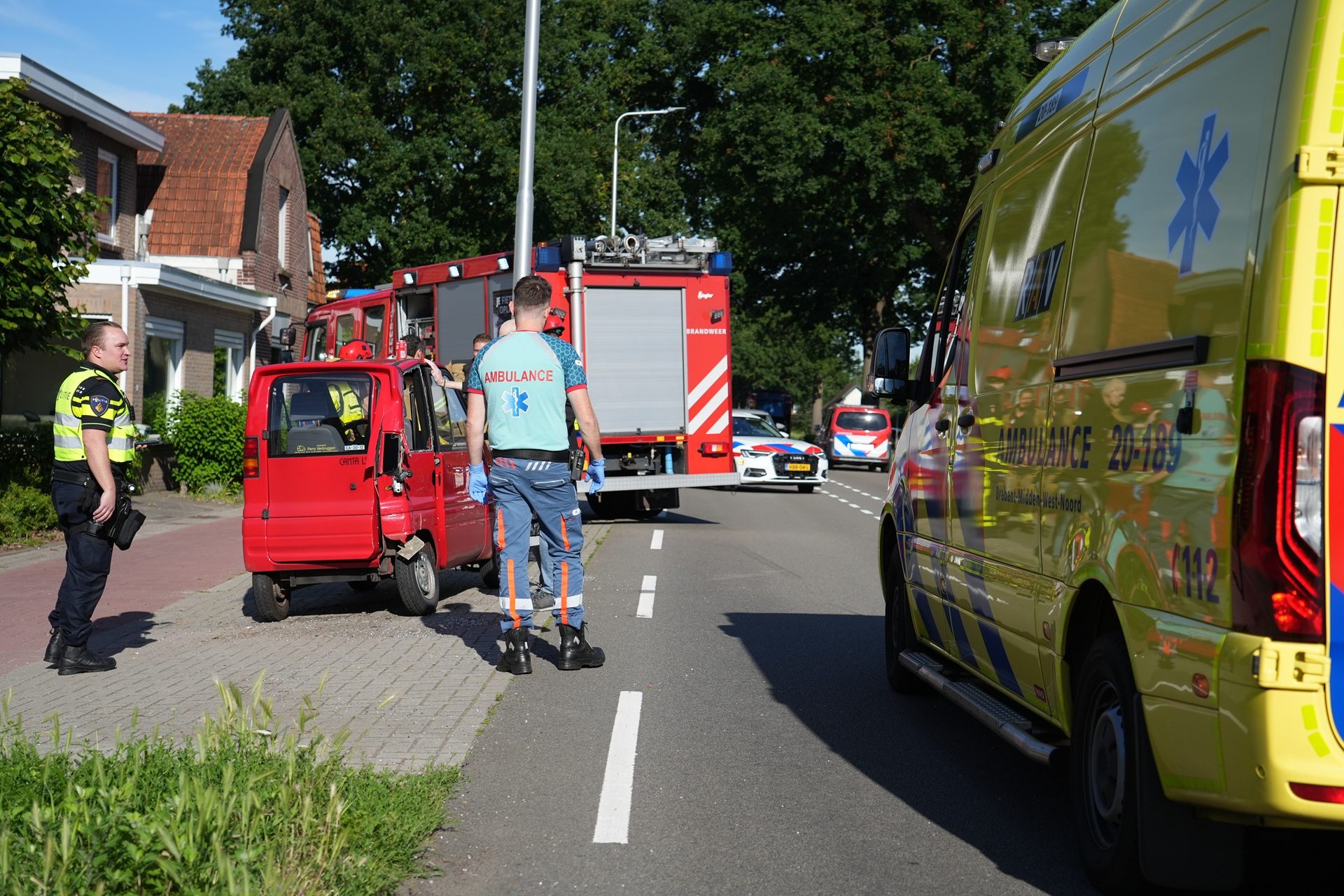 Lange file na ongeval met Canta in Dorst