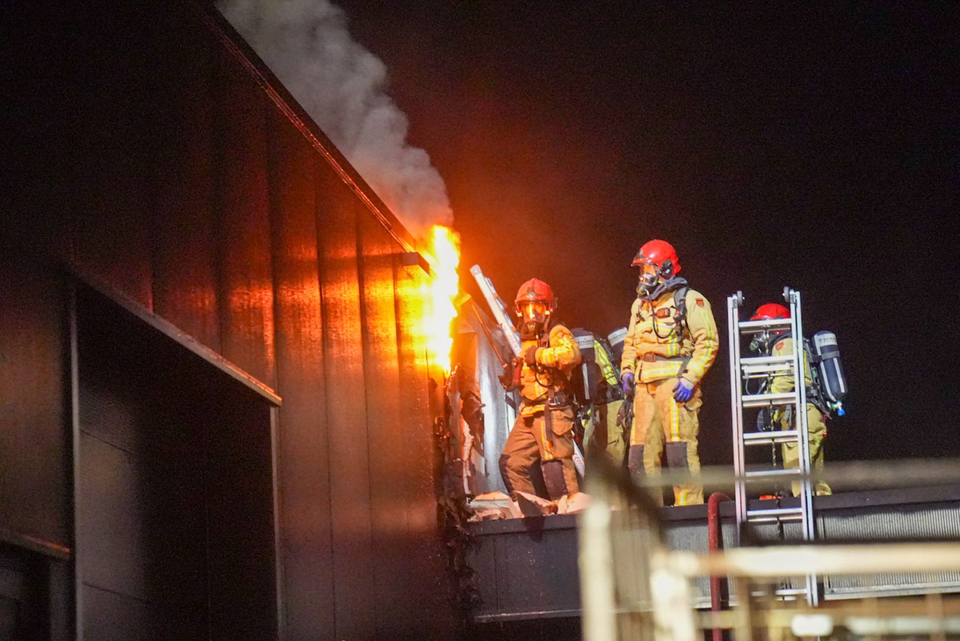 Brand in restaurant op Landal vakantiepark in Someren