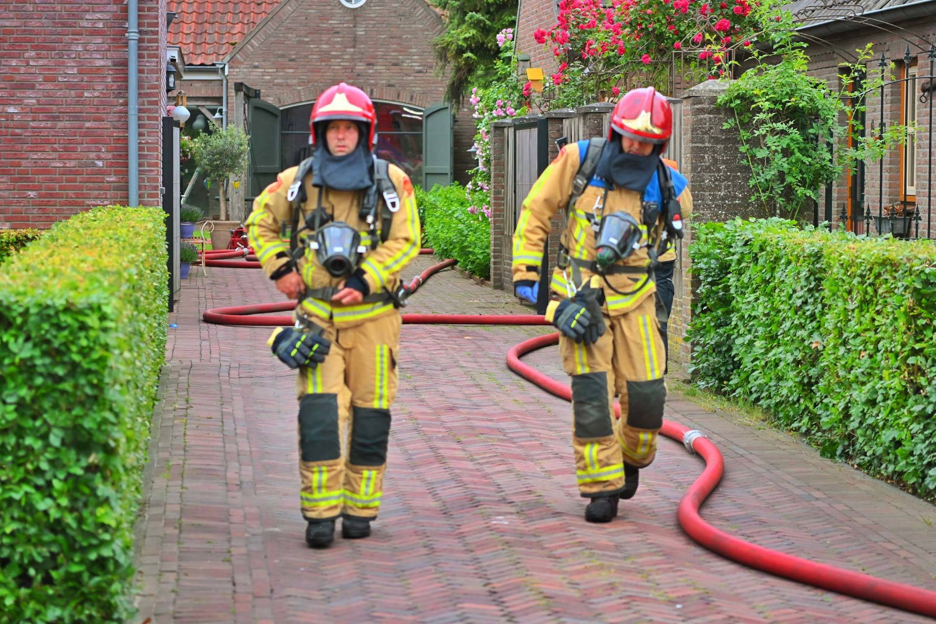 Brand in schuur bij kapsalon snel geblust in Bladel