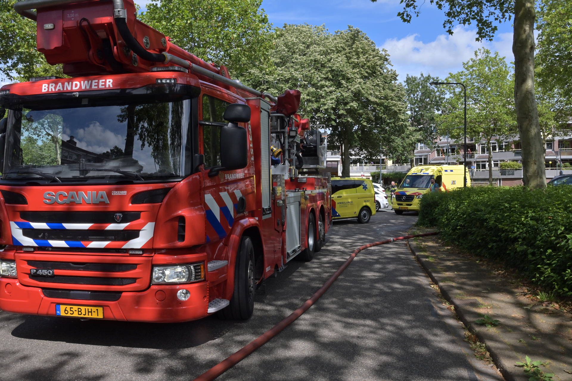 Balkonbrand veroorzaakt flinke schade aan woning