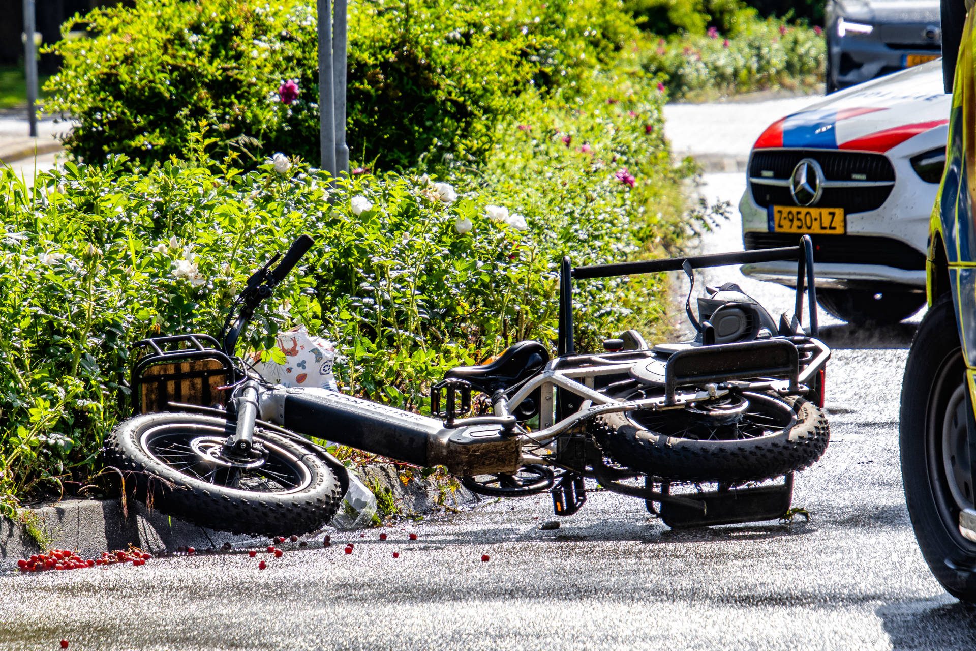 Fietser gewond na aanrijding met auto