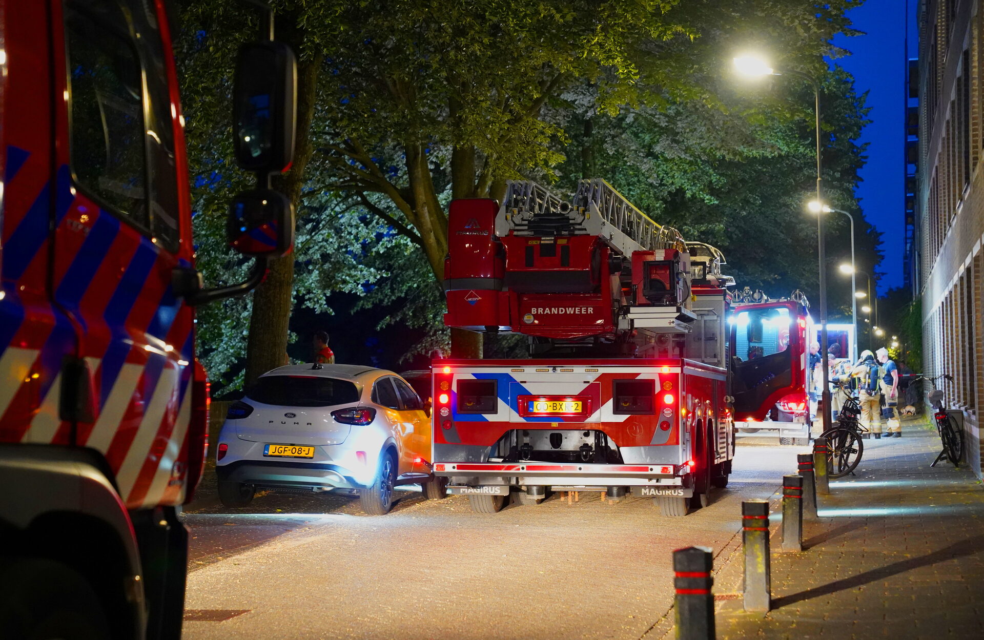 Man aangehouden na brand in appartementencomplex