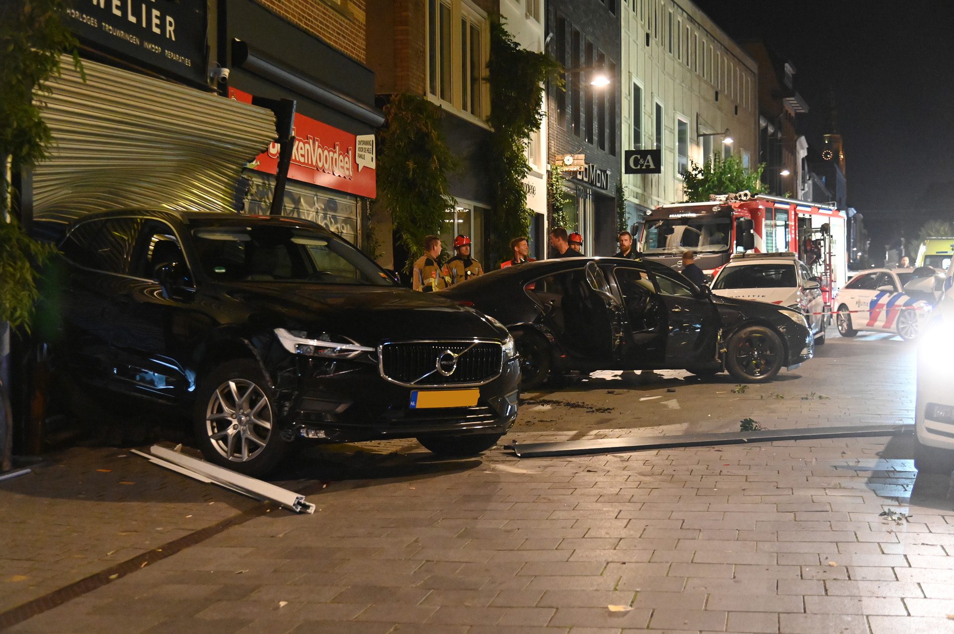 Ramkraak bij juwelier in Breda, twee verdachten aangehouden