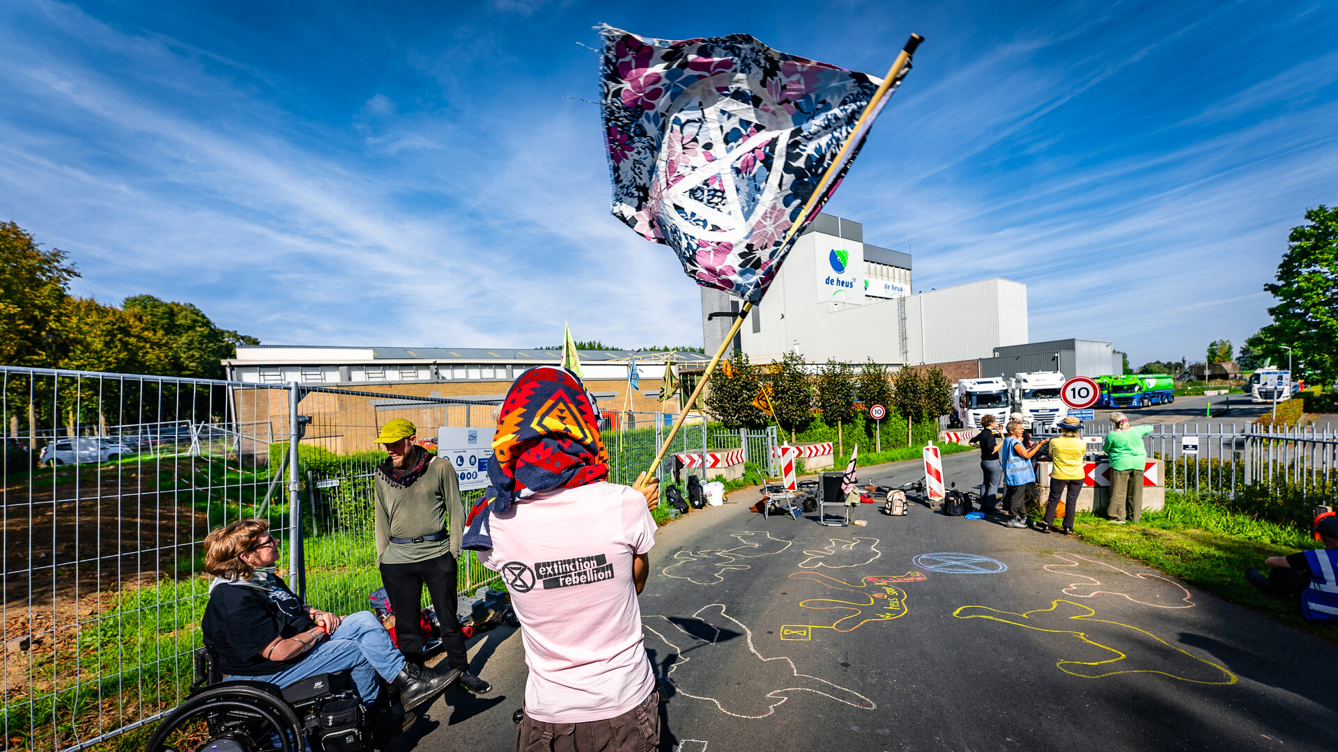 Extinction Rebellion blokkeert opnieuw veevoederbedrijf